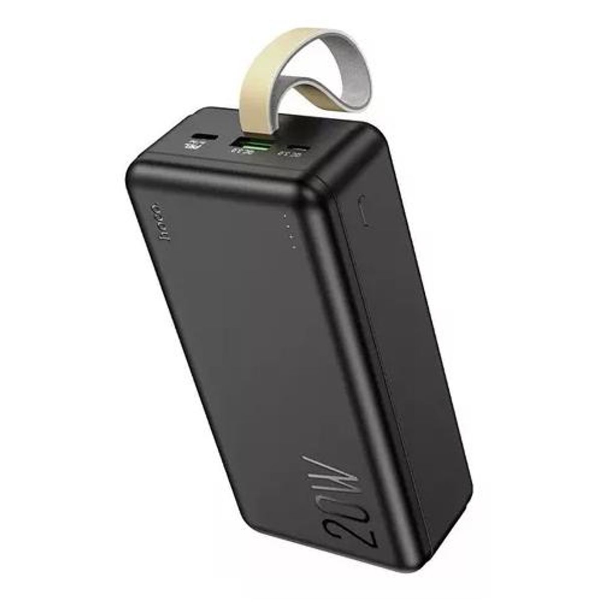 GENERICO - Power bank Hoco 30000 mAh 20W carga rápida color negro