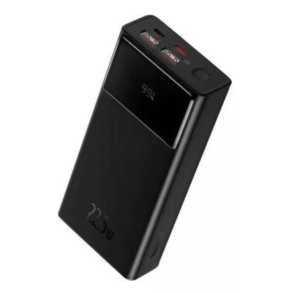 GENERICO - Batería portátil Baseus 20000 mAh 225W power bank mini negro