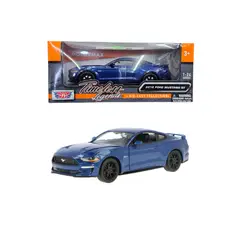 MOTORMAX - Ford Mustang GT 2018 Azul 1:24