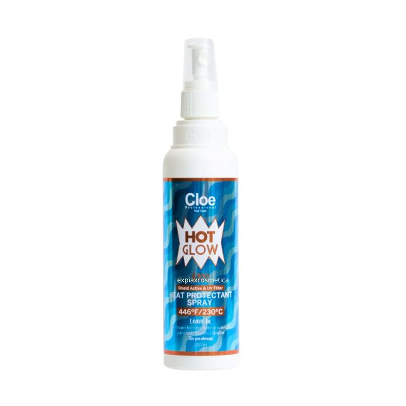 CLOE - Protector Térmico Hot Glow Kiss 250ml Cloe Aroma Piña Suavidad