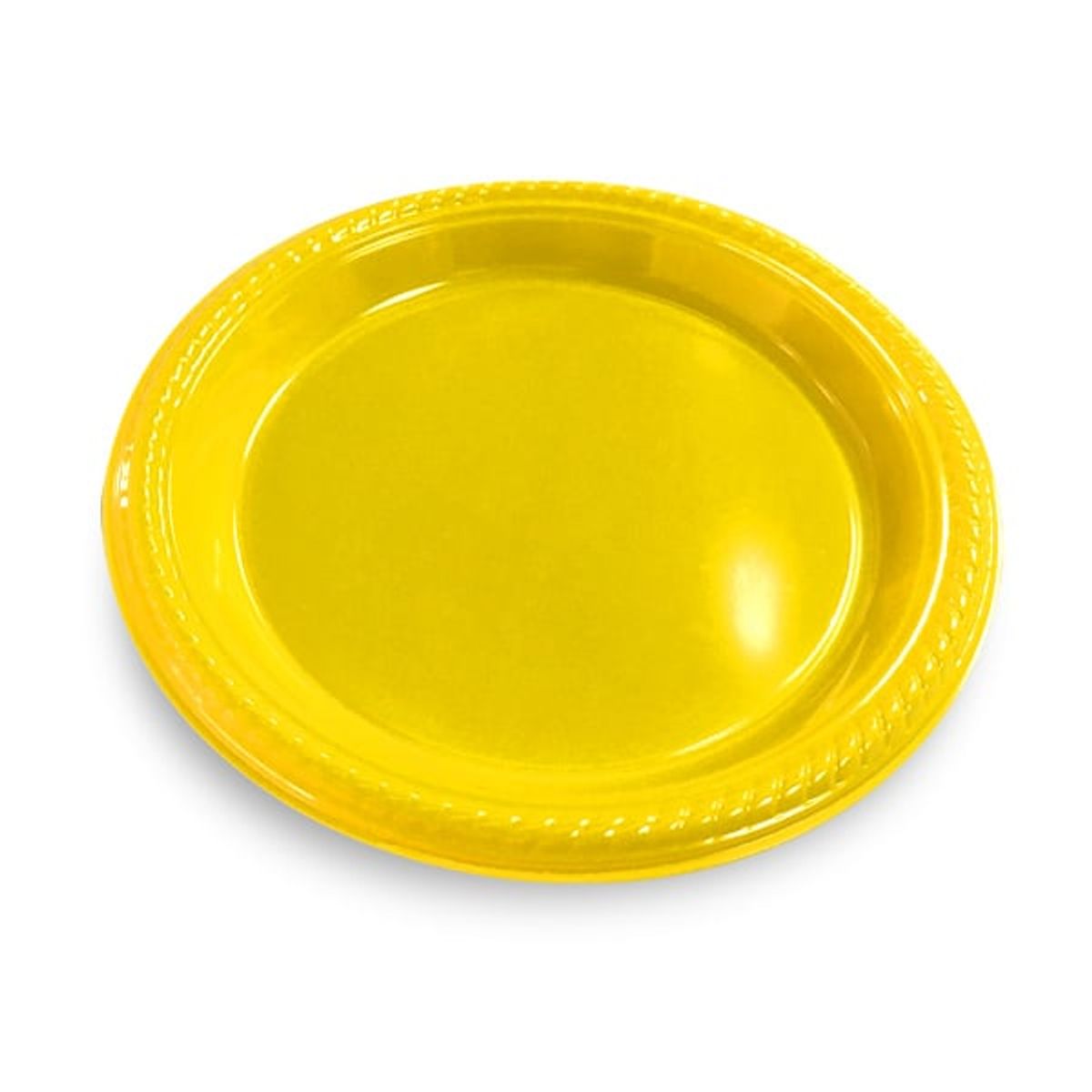 GENERICO - PLATO 7 AMARILLO X10 UNI