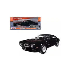 MOTORMAX - Pontiac Firebird 1973 Trans AM Negro 1:24