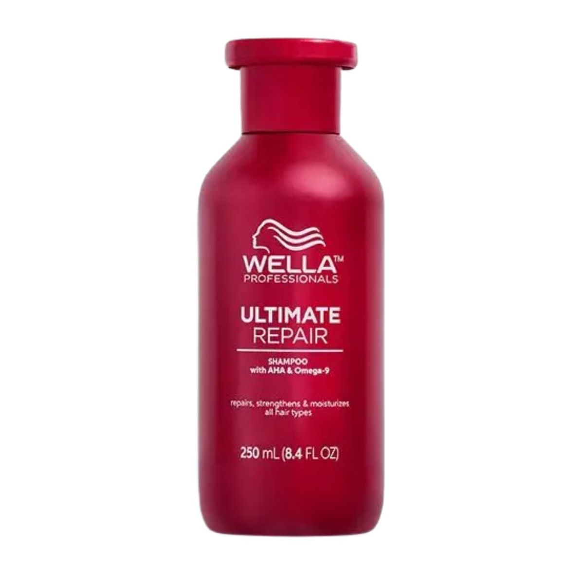 WELLA - Shampoo Ultimate Repair 250ml Paso 1 Fortalece Repara Hidrata Suaviza