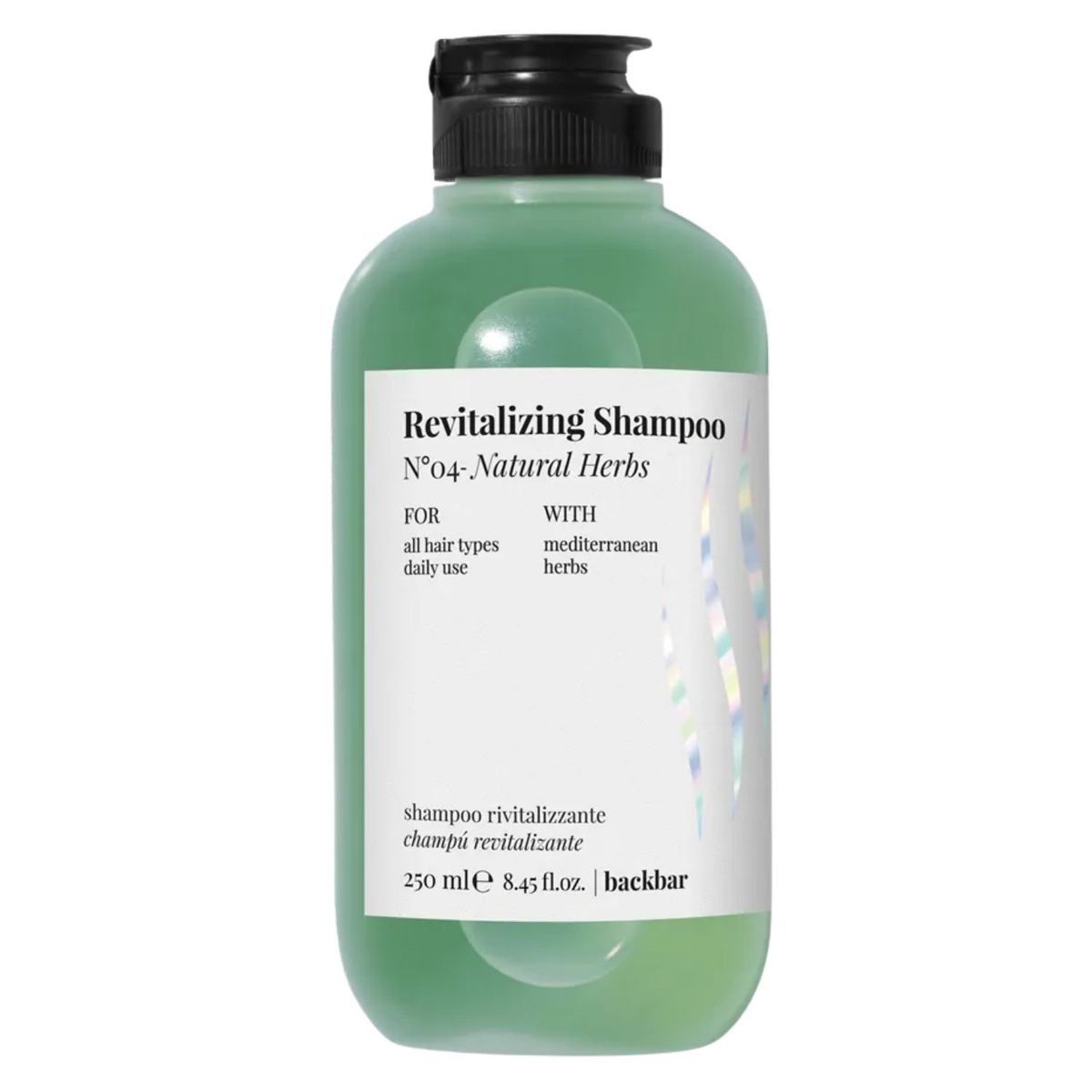 FARMAVITA - Shampoo BackBar Revitalizing N°4 250ml Farmavita Revitaliza Detox