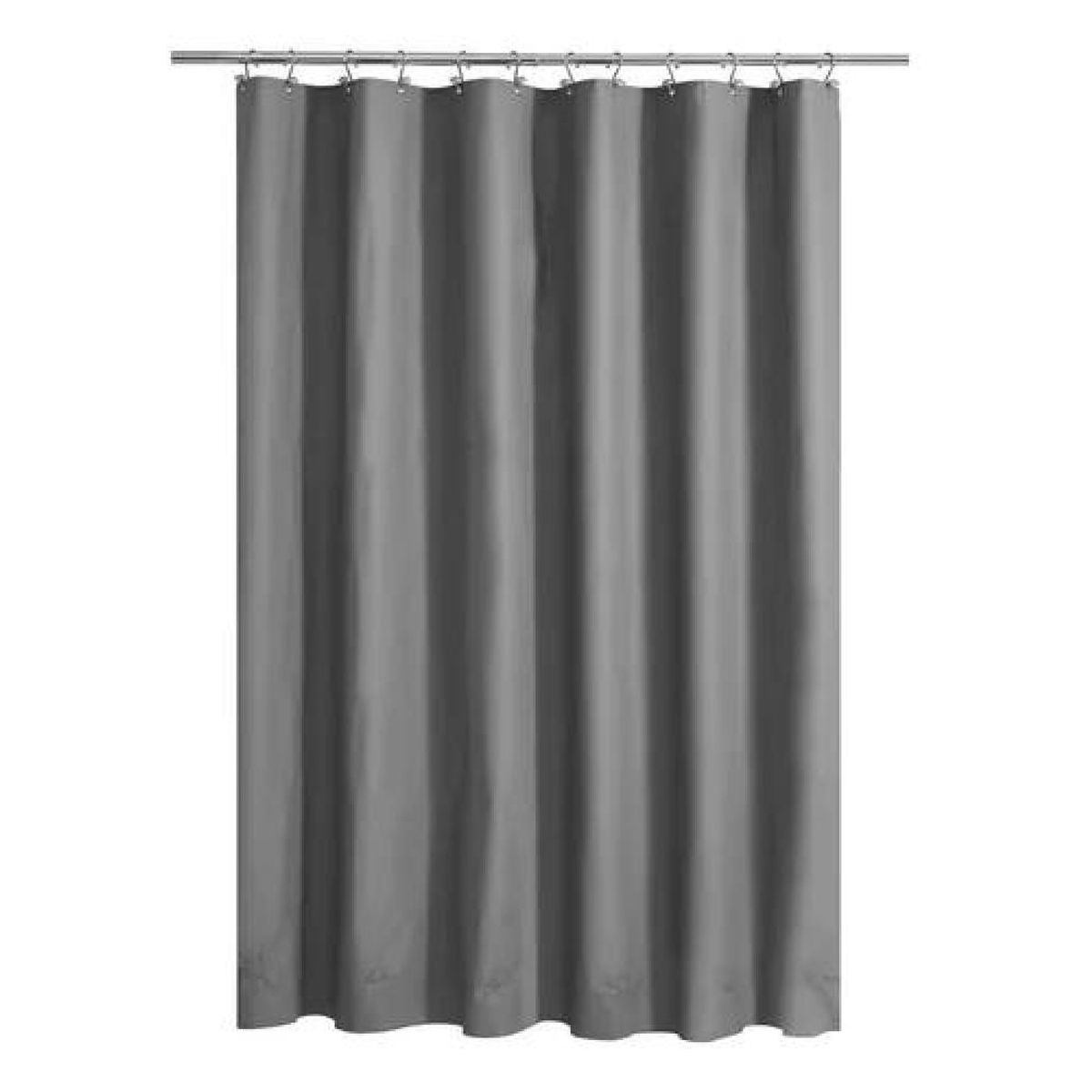 GENERICO - Cortina de ducha y baño 180x180 cm elegante gris