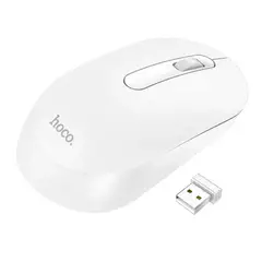 HOCO - Mouse Inalámbrico Platinum Gm14 24g Blanco