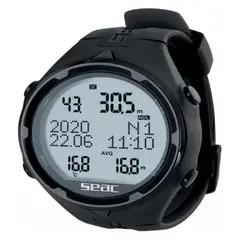 SEAC - Computador De Buceo Hr Action Sub - Negro
