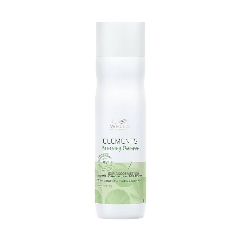 WELLA - Shampoo Elements Renewing 250ml Wella Sin Sulfatos Sin Parabenos