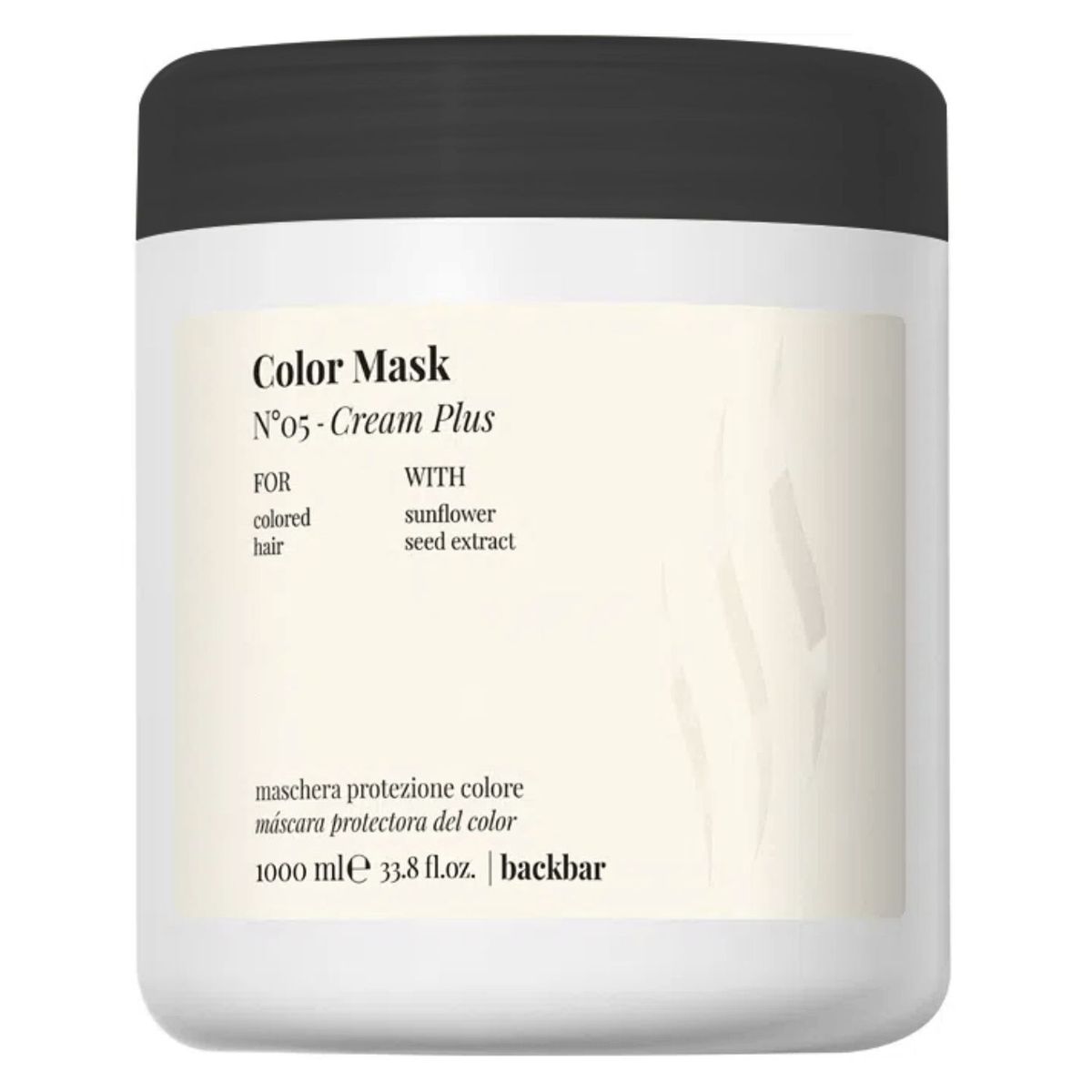 FARMAVITA - Mascara BackBar Color N°5 Cream Plus 1000ml Farmavita Protege el Color
