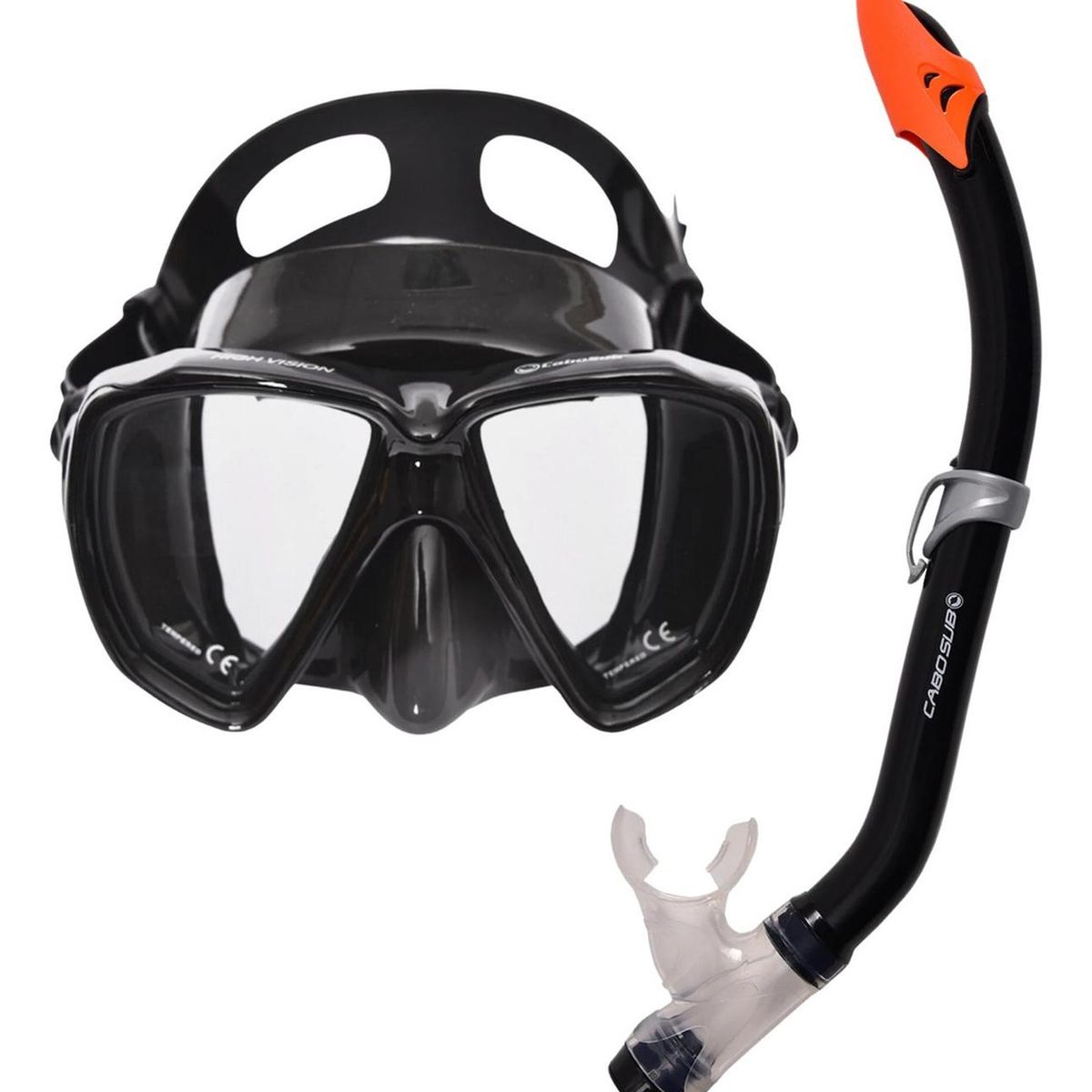 AQUASPORT - Kit Buceo Modelo Aqua F-15 Máscara y Snorkel