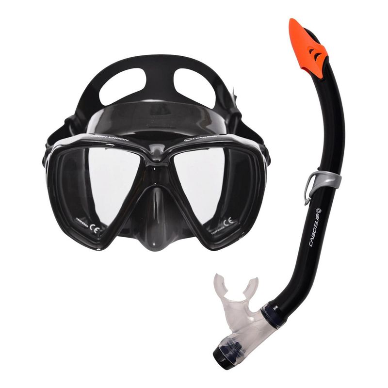 AQUASPORT - Kit Buceo Modelo Aqua F-15 Máscara y Snorkel
