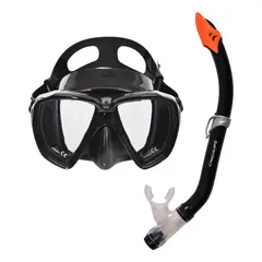 AQUASPORT - Kit Buceo Modelo Aqua F-15 Máscara y Snorkel