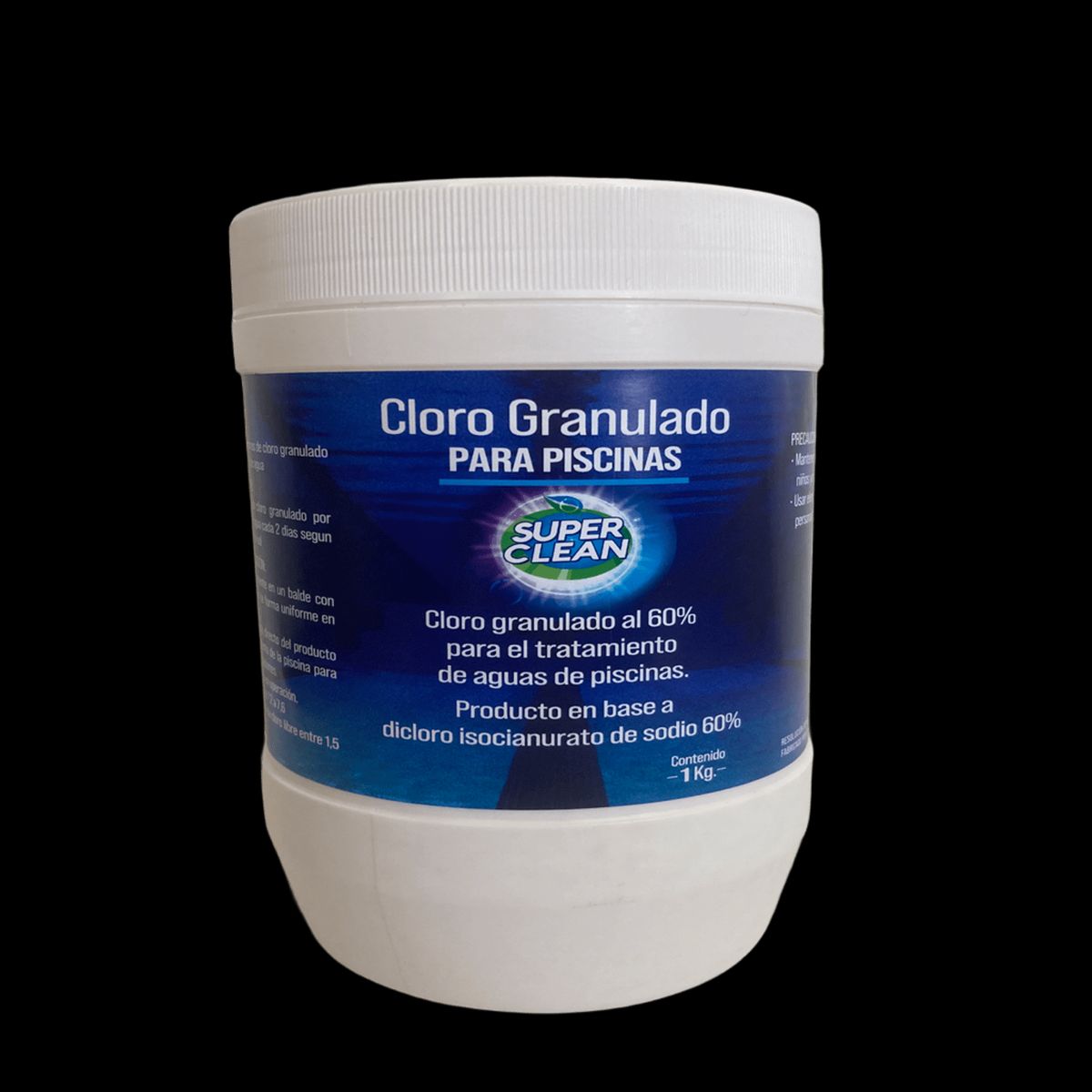 SUPERCLEAN - CLORO GRANULADO PARA PISCINAS SUPERCLEAN 1 KG