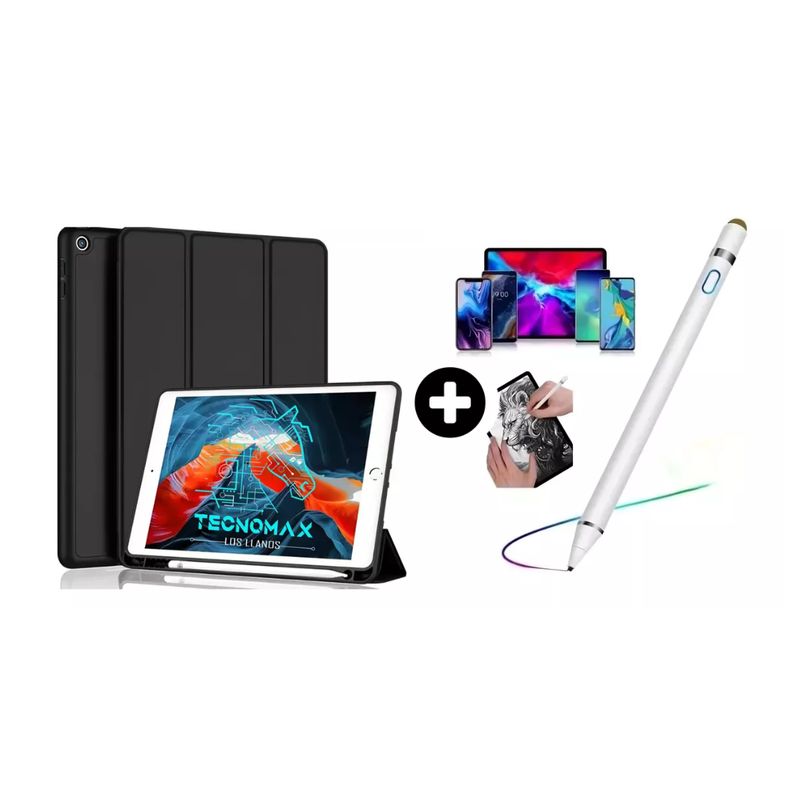 GENERICO - Funda Carcasa Para iPad 9.7 Generación + Lápiz Pencil Touch