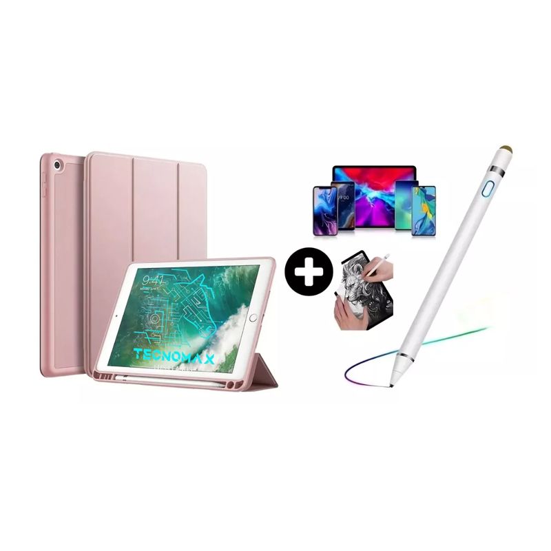 GENERICO - Funda Carcasa Para iPad 9.7 Generación + Lápiz Pencil Touch