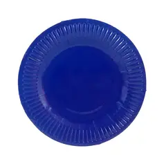 GENERICO - PLATO 7 CARTON AZUL REY X10 UNI