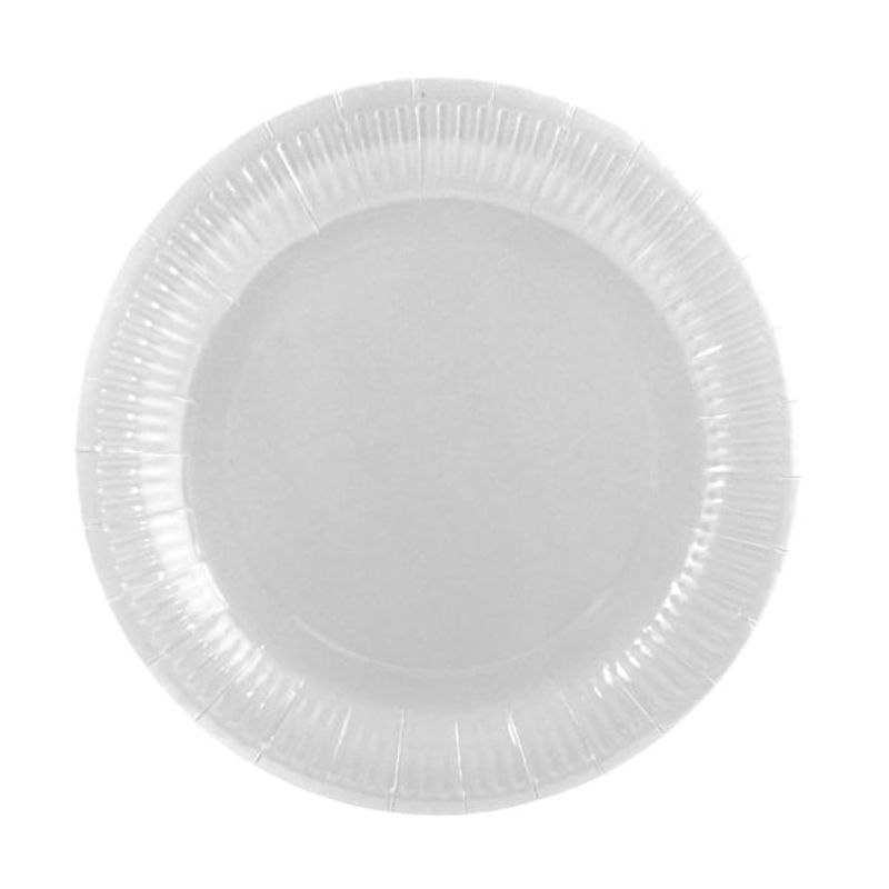 GENERICO - PLATO 7 CARTON BLANCO X10 UNI