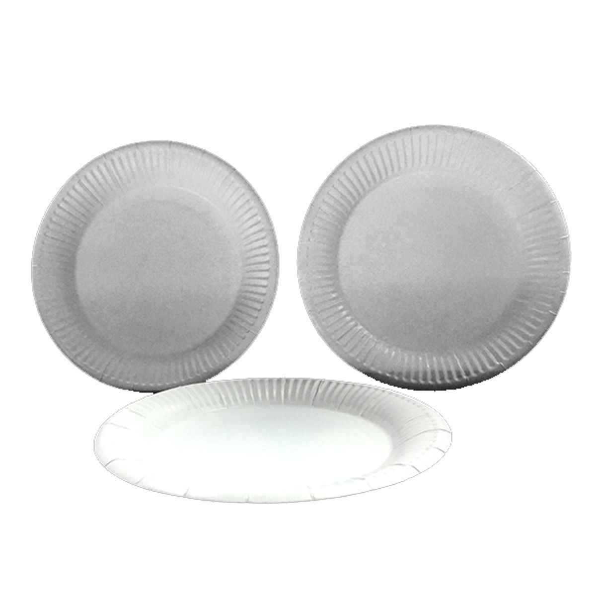 GENERICO - PLATO 7 CARTON BLANCO X50 UNI