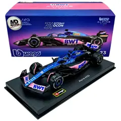 BBURAGO - Auto F1 Alpine A523 2023 #31 Esteban Ocon Caja Acrilica 1:43
