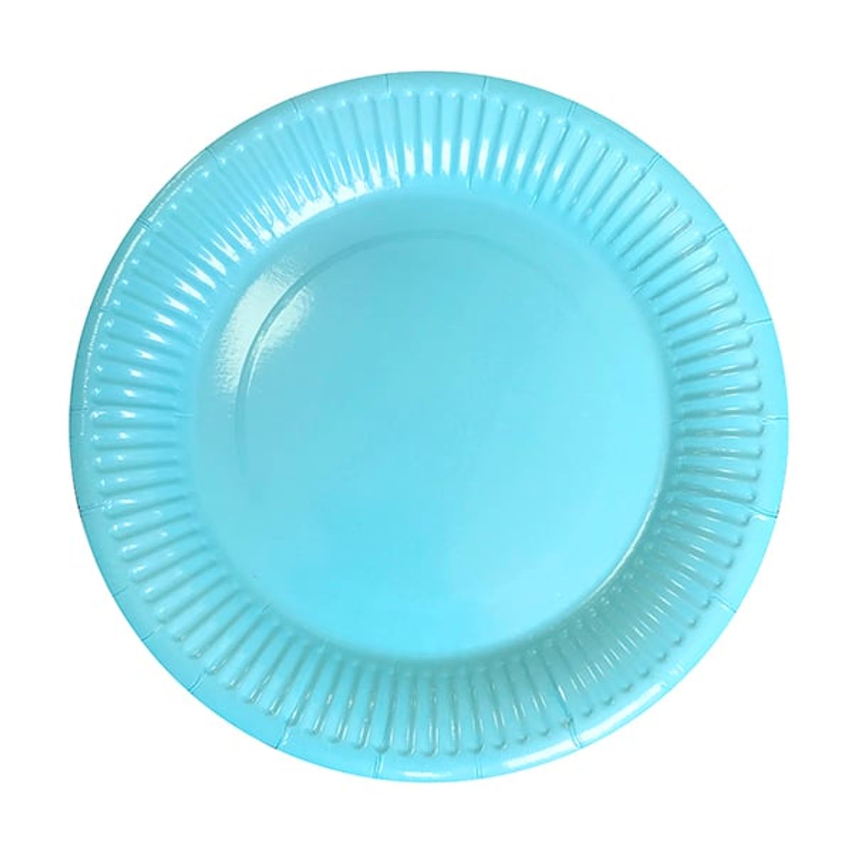 GENERICO - PLATO 7 CARTON CELESTE X10 UNI
