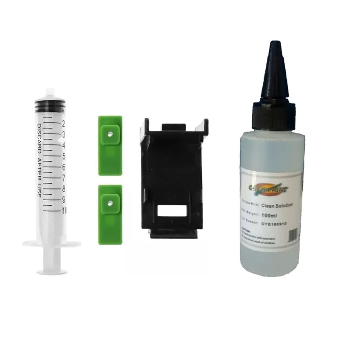 CREA PRINT - Kit Para Limpieza De Cabezales Impresoras Hp Y Canon