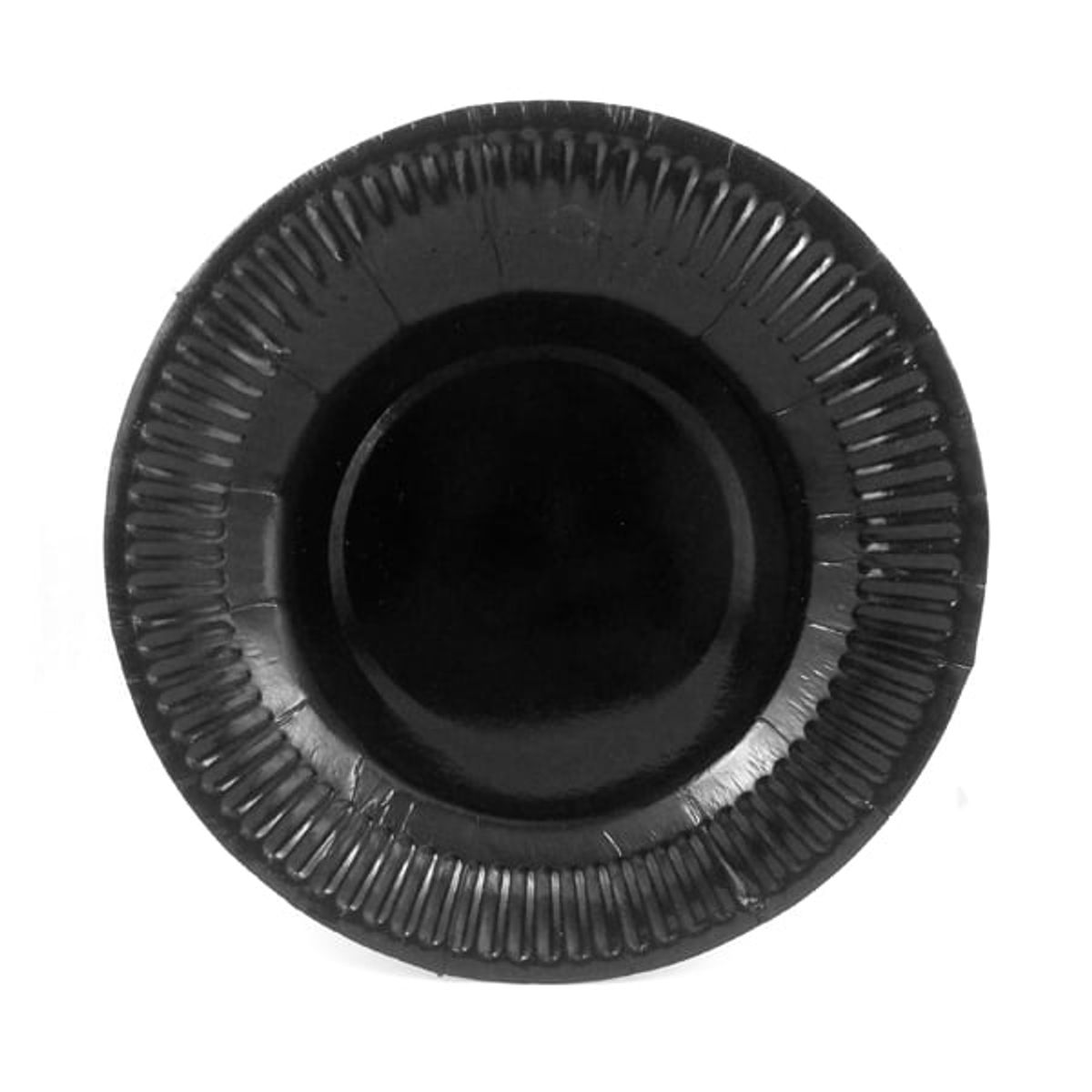 GENERICO - PLATO 7 CARTON NEGRO X10 UNI