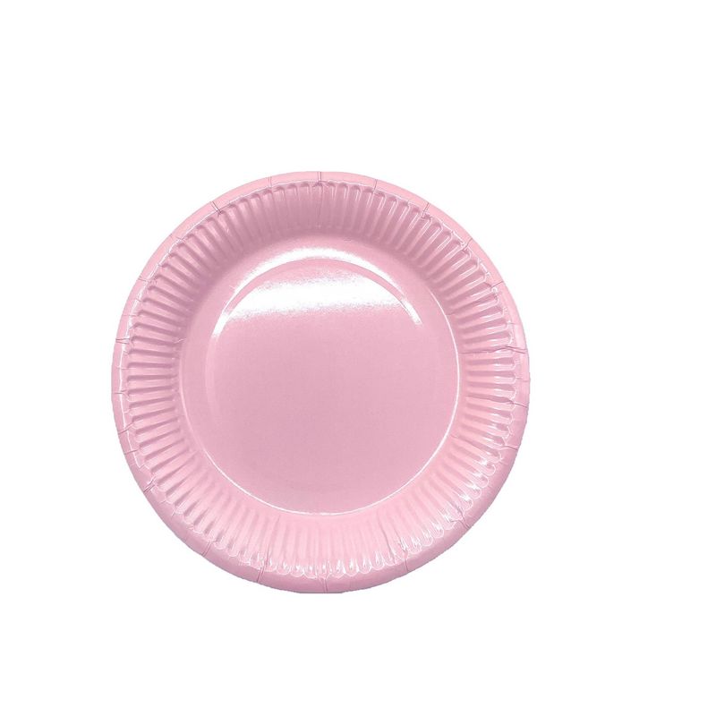 GENERICO - PLATO 7 CARTON ROSADO X10 UNI
