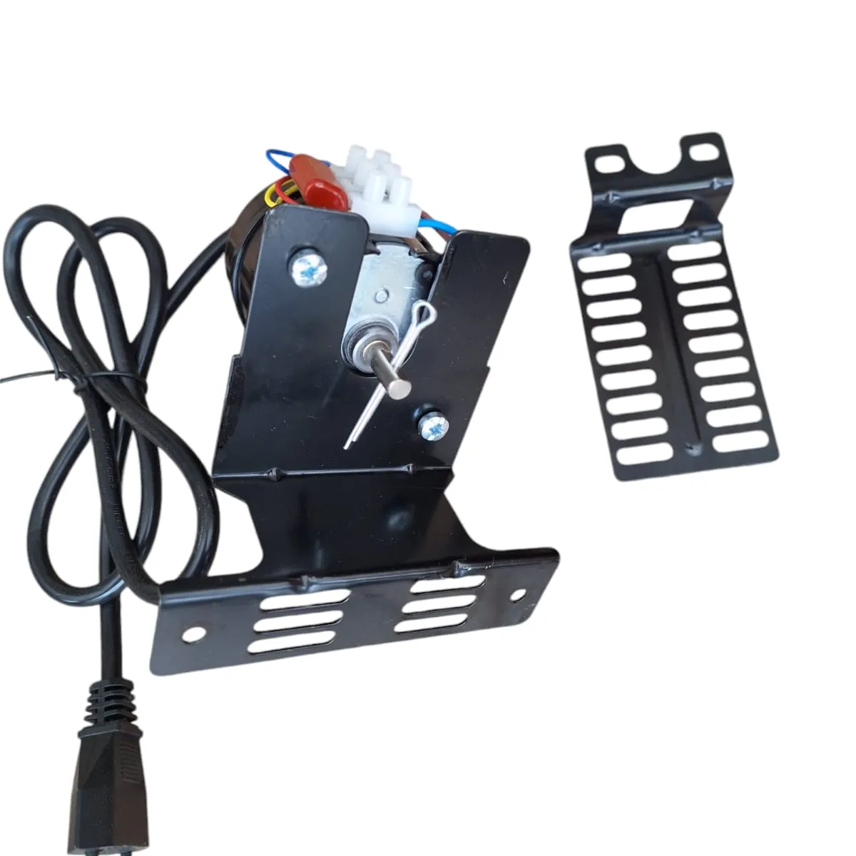 GENERICO - Motor spiedo 35 kg + tridente 1,2 mts largo + soportes