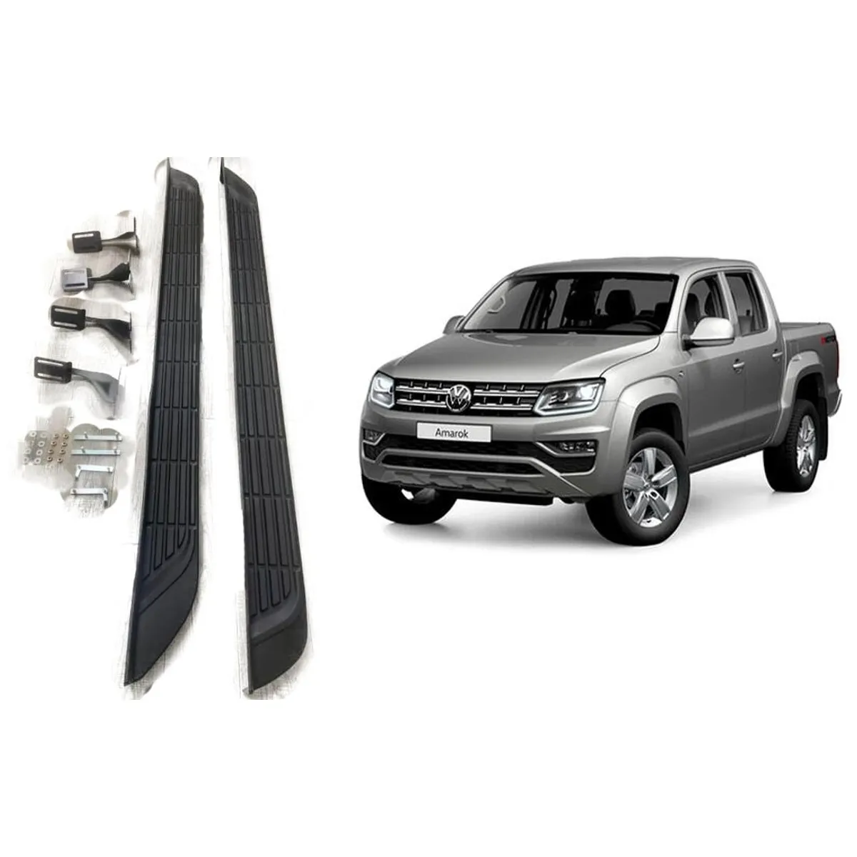 VOLKSWAGEN - Pisaderas Aluminio Volkswagen Amarok 2010-2020