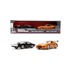 JADA TOYS - Toyota supra y Dodge Charger Rapido y Furioso 1 Jada 1:32