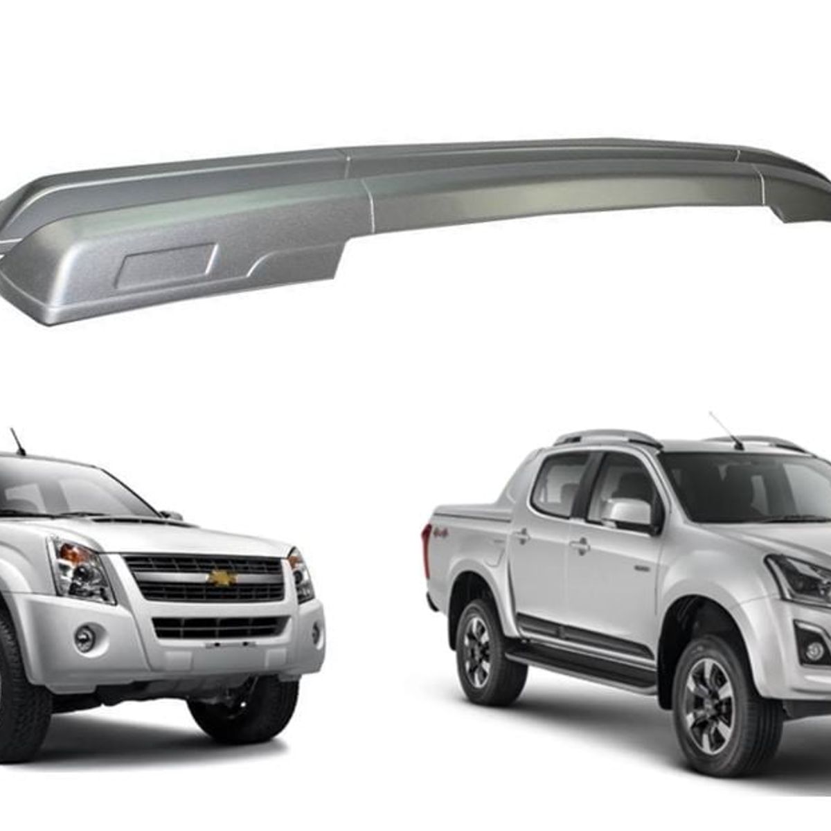 CHEVROLET - Barra De Techo Decorativa Chevrolet Dmax 2007-2020