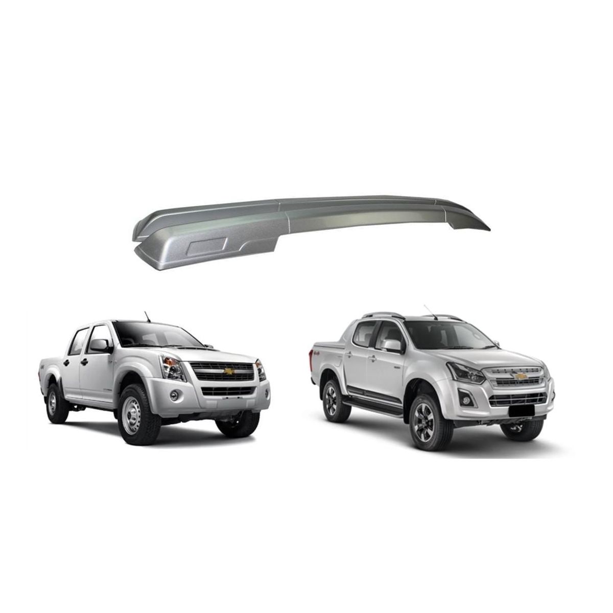 CHEVROLET - Barra De Techo Decorativa Chevrolet Dmax 2007-2020