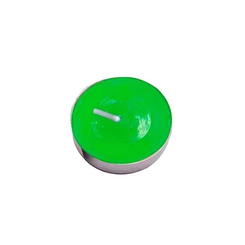 GENERICO - Velas Aromáticas Color Verde 10pcs 35cm