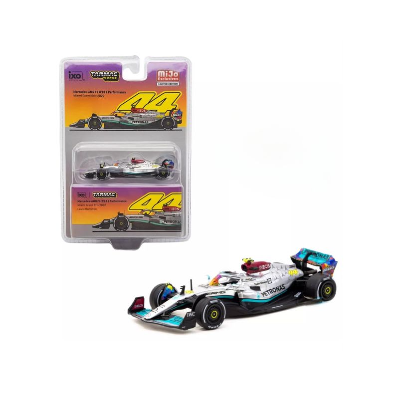 GENERICO - Formula 1 Mercedes W13 L. Hamilton Miami 2022 TARMAC 1/64
