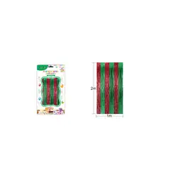 GENERICO - Cortinas Metalicas Para Fiesta 2 m x 1 m