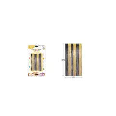 GENERICO - Cortinas Metalicas Para Fiesta 2 m x 1 m