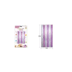 GENERICO - Cortinas Metalicas Para Fiesta 2 m x 1 m
