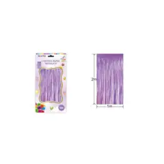 GENERICO - Cortinas Metalicas Para Fiesta 2 m x 1 m