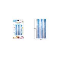 GENERICO - Cortinas Metalicas Para Fiesta 2 m x 1 m