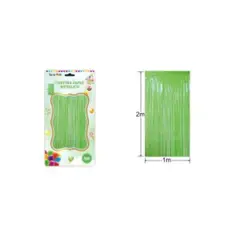 GENERICO - Cortinas Metalicas Para Fiesta 2 m x 1 m