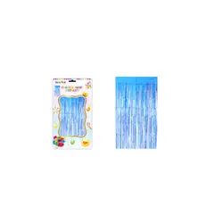 GENERICO - Cortinas Metalicas Para Fiesta 2 m x 1 m