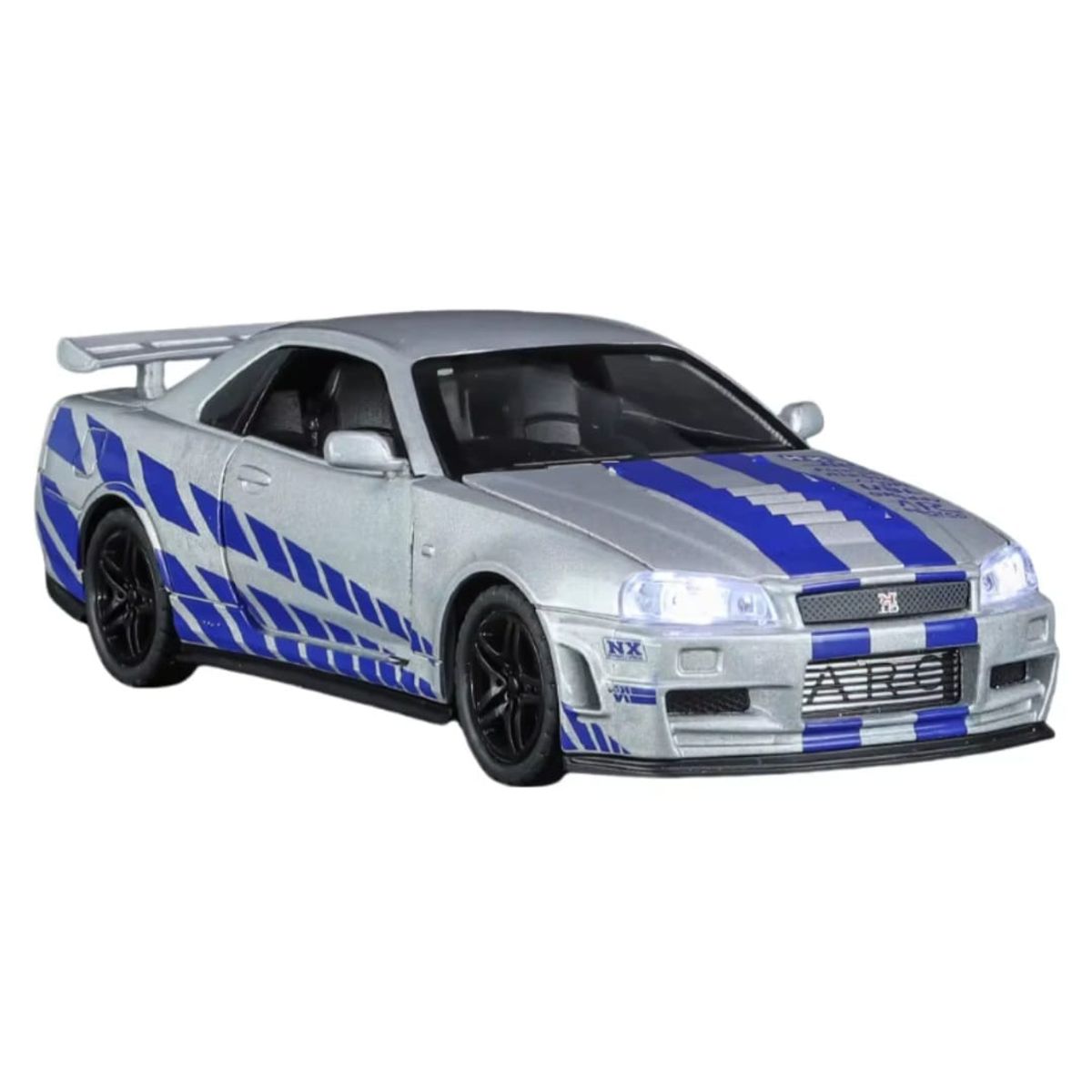 GENERICO - Nissan Skyline GTR R34 automóvil de colección escala 1 :32