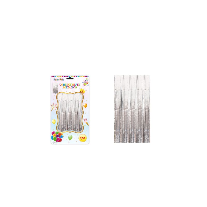 GENERICO - Cortinas Metalicas Para Fiesta 2 m x 1 m