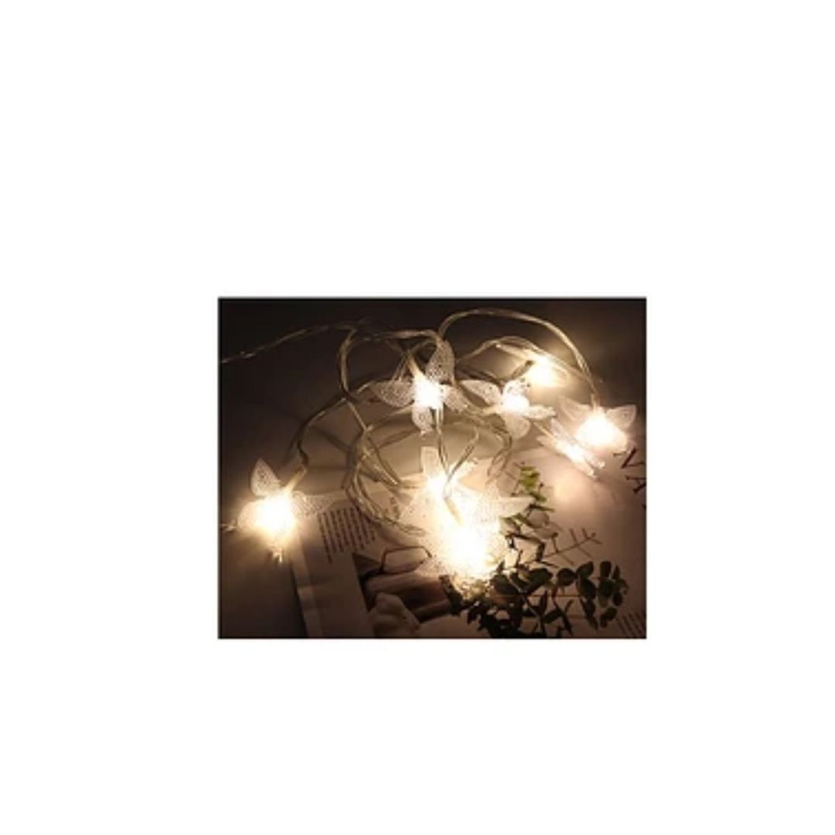 GENERICO - Guirnalda De Luces De Mariposa 2m 10l