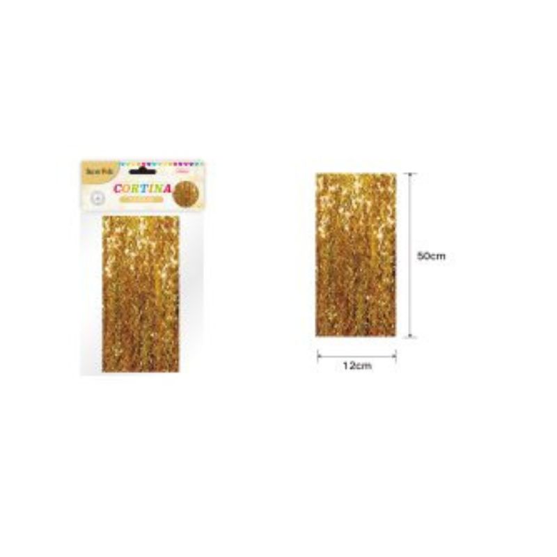 GENERICO - CORTINAS METALICAS 50 CM X 12 CM