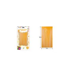 GENERICO - Cortinas Metalicas Para Fiesta 2 m x 1 m