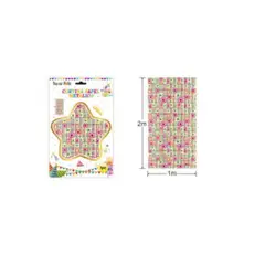 GENERICO - Cortinas Metalicas Para Fiesta 2 m x 1 m