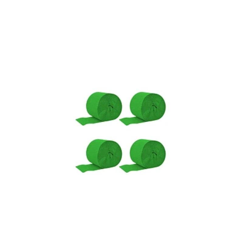 GENERICO - Feston Decorativo Verde 4pcs 6cmx10m