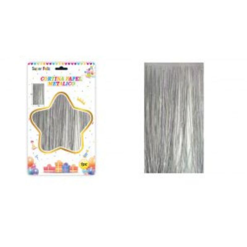 GENERICO - Cortinas Metalicas Para Fiesta 2 m x 1 m