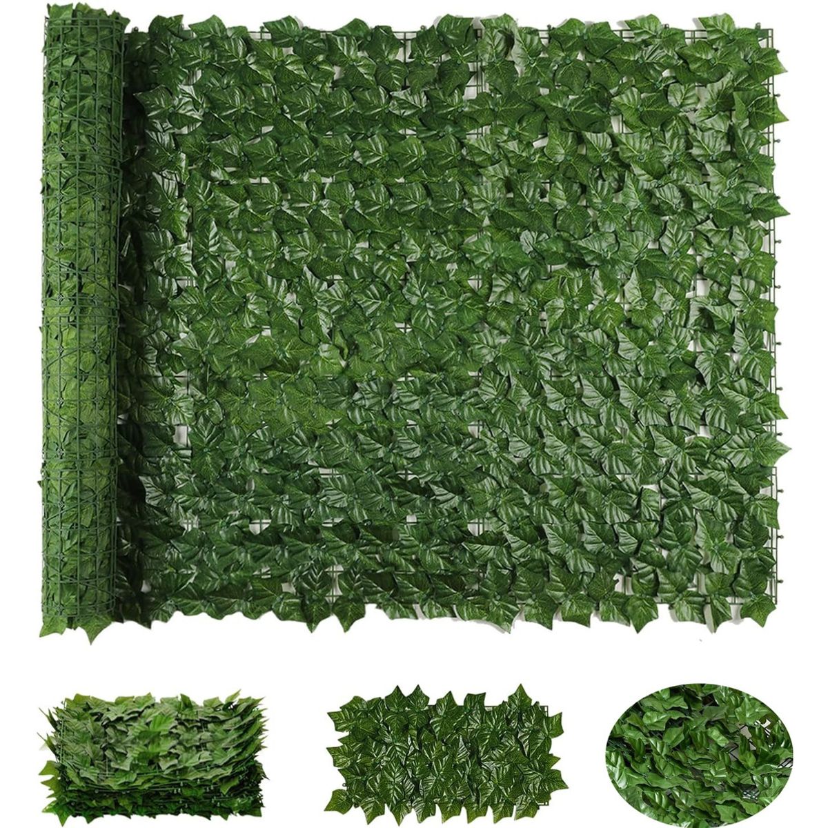 EVERSO - Malla De Hojas Enredaderas Treillage Reja Cortina Tupida 3x1